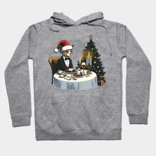 Devon Rex Cat Christmas Hoodie